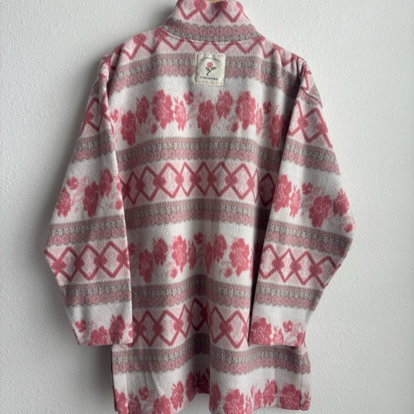 Vintage Rare Find Victoria's Secret Country Collection Pink Sherpa Pullover - Picture 7 of 10